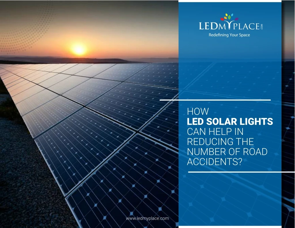 how led solar lights can help in reducing