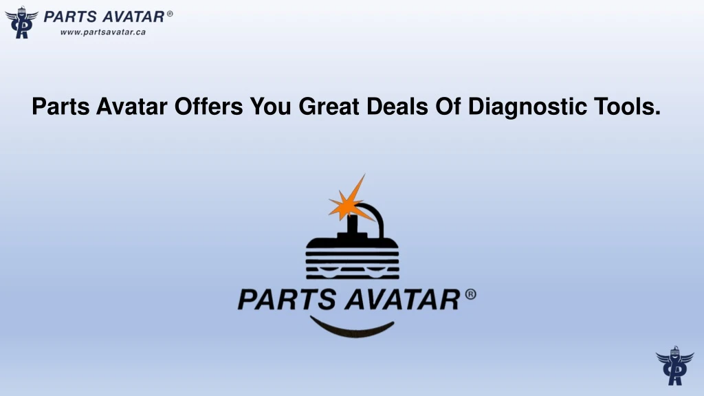 parts avatar offers you great deals of diagnostic