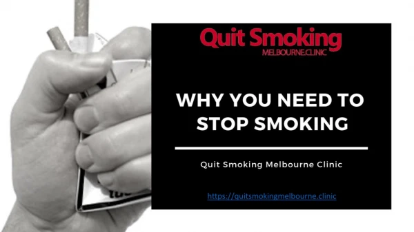 Find Out Why You Need to Stop Smoking for Good