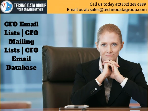 Cfo email lists cfo mailing lists cfo email database in usa