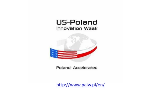 Polish-American Innovation Week Agenda