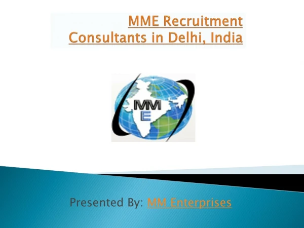 MM Enterprises Recruitment Consultants in India