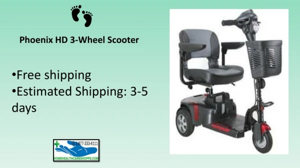Phoenix HD 3 Wheel Scooter