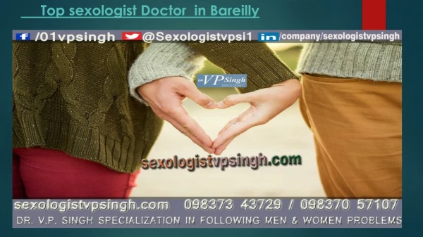Top sexologist doctor in bareilly