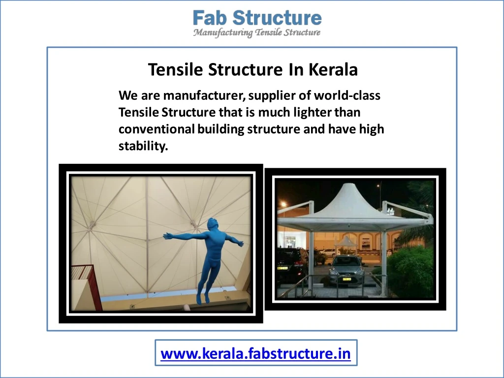 tensile structure in kerala