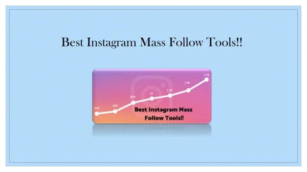 Instagram Mass Follow Tools!!