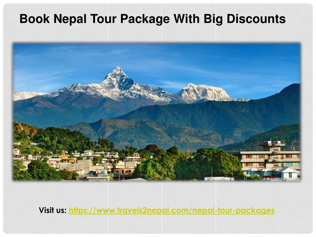 book nepal tour package with big discounts