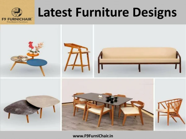 Latest Furniture Designs by F9FurniChair