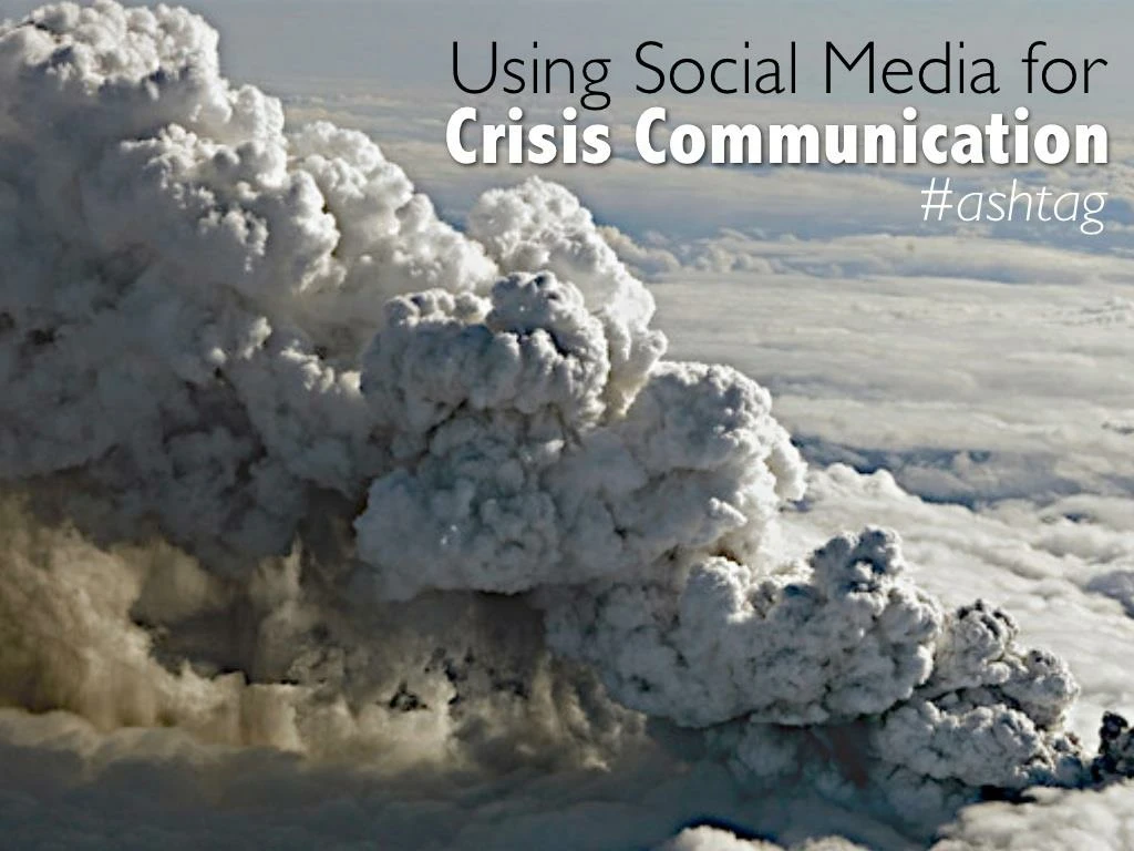 social media as a crisis communication tool during the icelandic volcano eruption