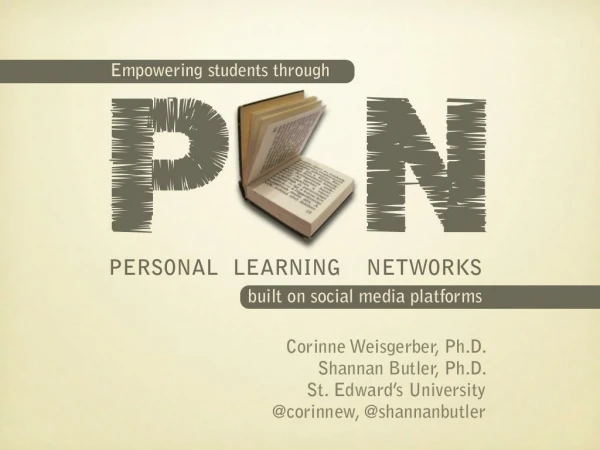 Empowering students through personal learning networks