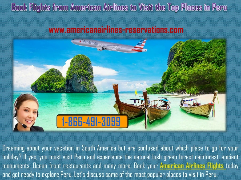 book flights from american airlines to visit