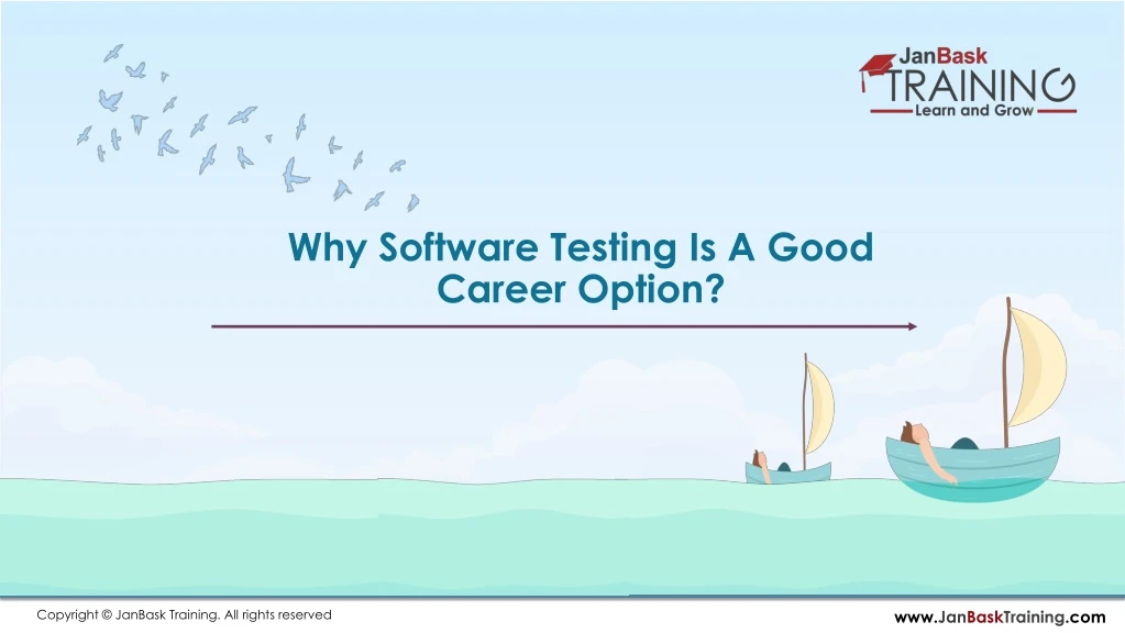 why software testing is a good career option
