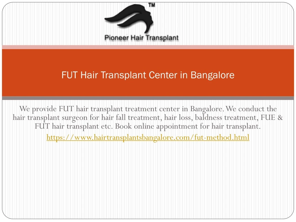 fut hair transplant center in bangalore