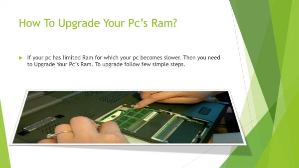 How To Upgrade PC’s RAM?