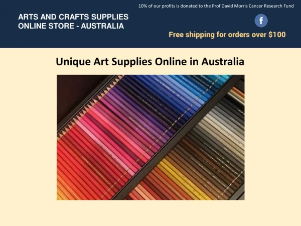 Unique Art Supplies Online in Australia