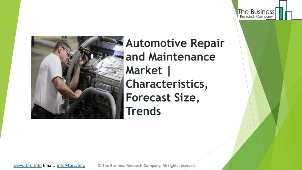 automotive repair and maintenance market