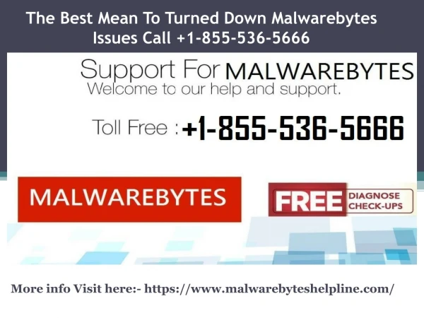 The Best Mean To Turned Down Malwarebytes Issues Call 1-855-536-5666