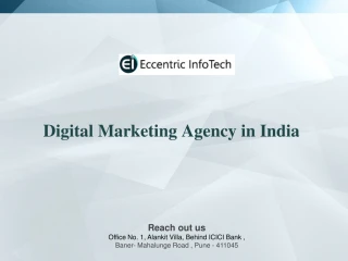 Digital Marketing Agency in Pune, India - Eccentric Infotech