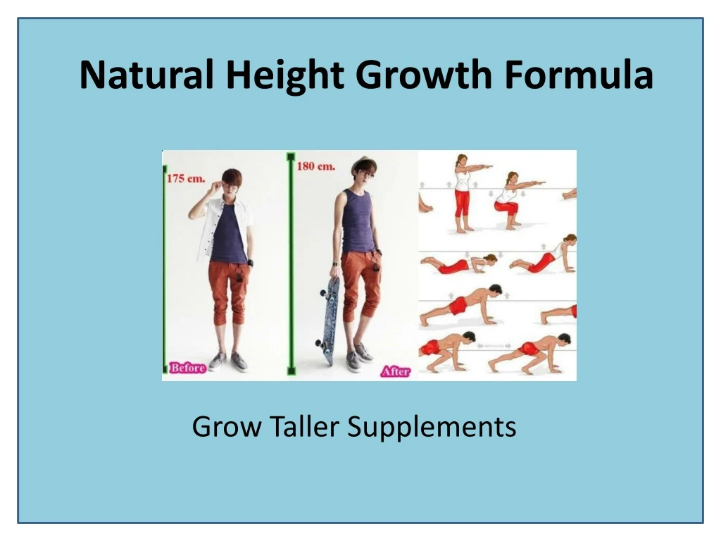natural height growth formula