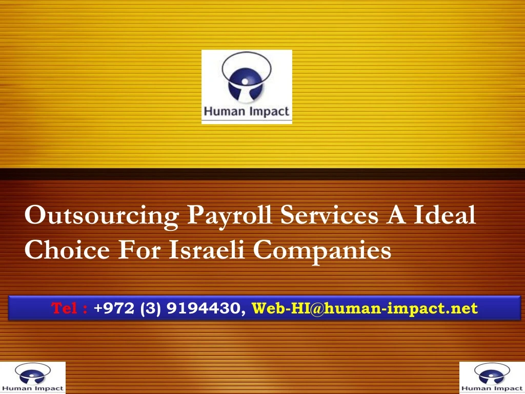 outsourcing payroll services a ideal choice