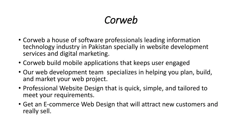 corweb