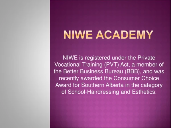 Niwe Academy