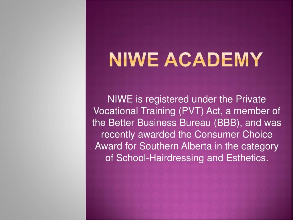 niwe academy