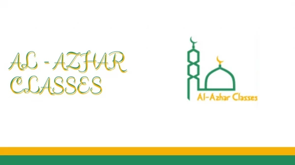 Arabic Letters & Words for Kids - Al Azhar Classes