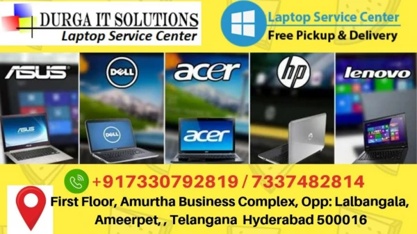 HP service center in Ameerpet
