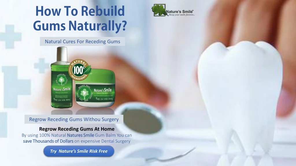natural cures for receding gums