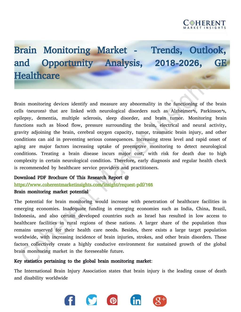 brain monitoring market trends outlook brain