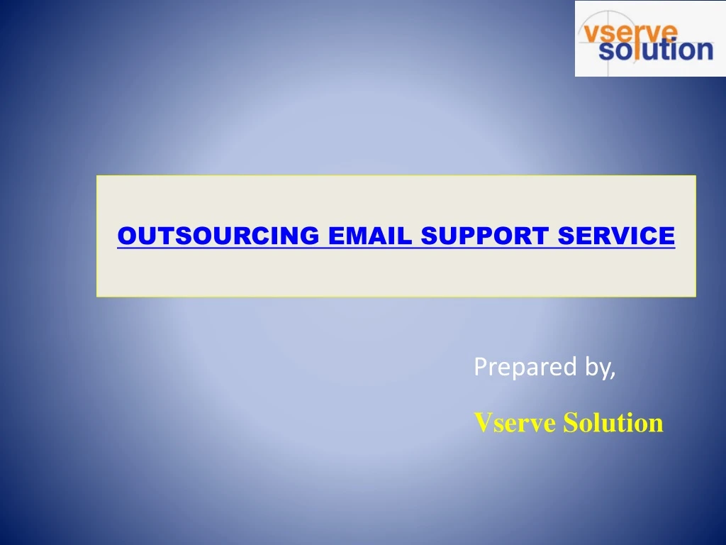outsourcing email support service