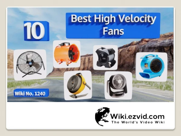 Best High Velocity Fans - Wiki.ezvid