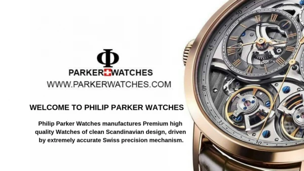 NATO Strap Watches | Philip Parker Watches