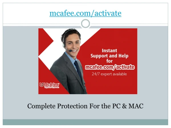 Mcafee total Security - mcafee activate