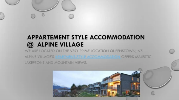 Affordabl Accommodation Queenstown NZ | Alpine Village