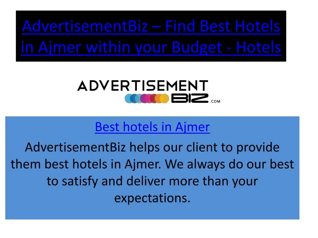 advertisementbiz find best hotels in ajmer within your budget hotels