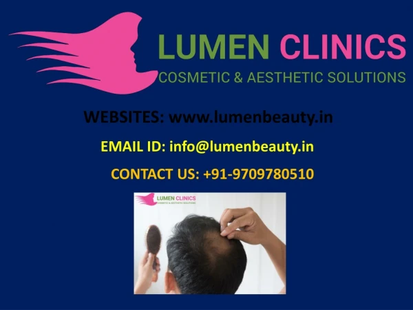 Affordable Hair Transplant in Patna – Lumen Clinics