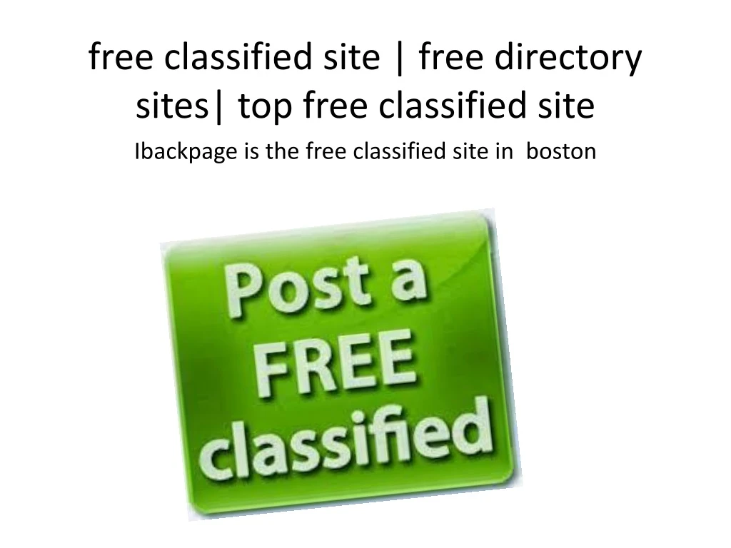 free classified site free directory sites top free classified site