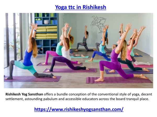 200 hours yoga teacher training in Rishikesh