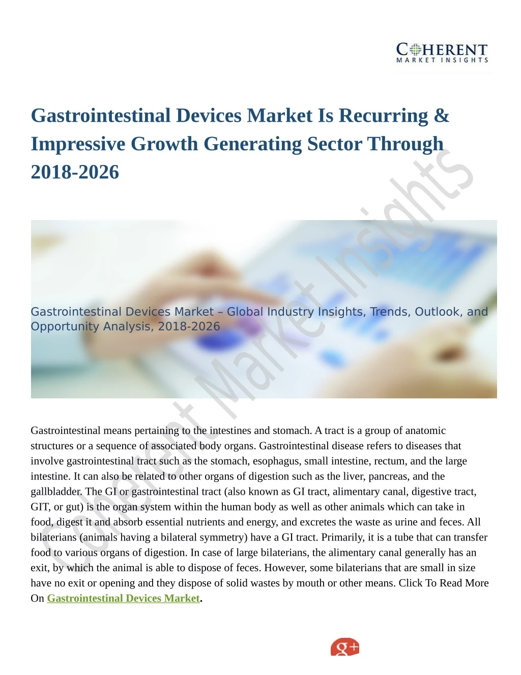 gastrointestinal devices market is recurring