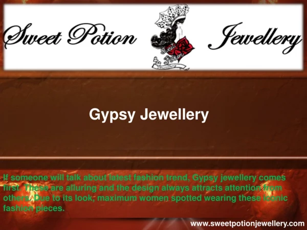 Gypsy Jewellery