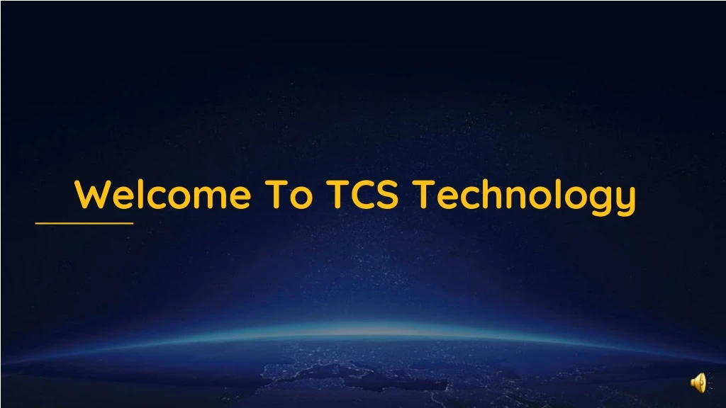 welcome to tcs technology
