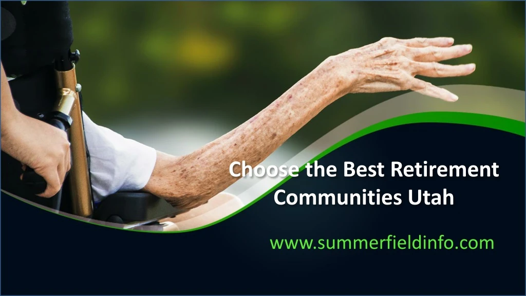 choose the best retirement communities utah