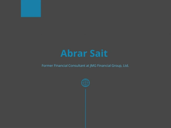 Abrar Sait - Certificate of Financial Planning (CFP) From DePaul University