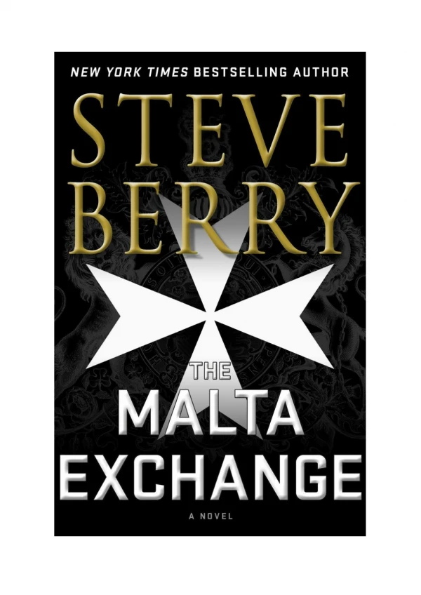 [PDF] The Malta Exchange By Steve Berry Free Download