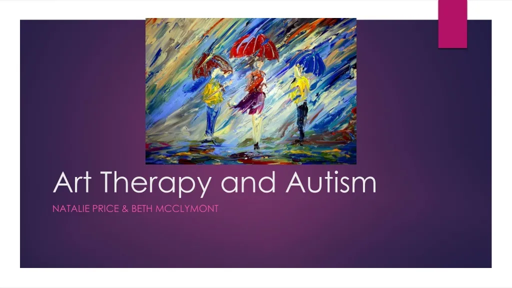 art therapy and autism