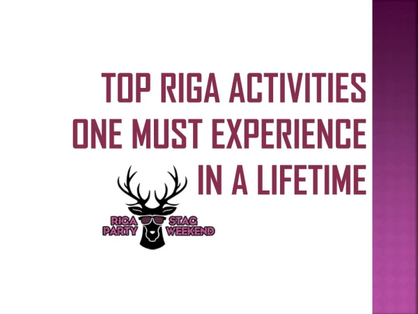 Riga Activities