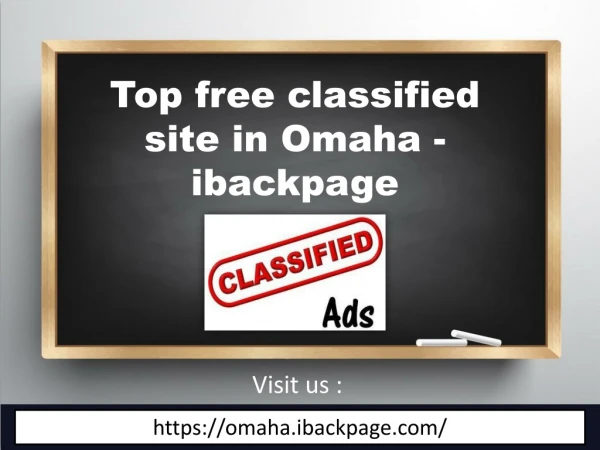 Top classified site in Omaha- ibackpage