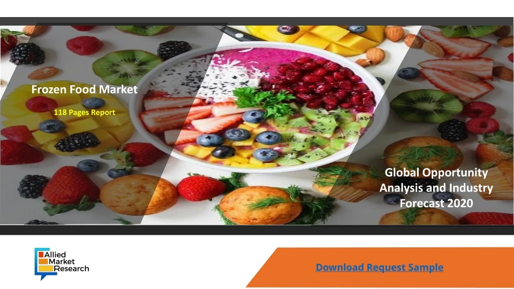 frozen food market 118 pages report